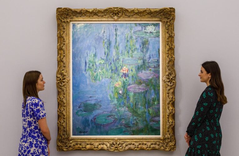 La posible venta de los Nenúfares de Monet en las plataformas de redes sociales chinas es motivo de incredulidad