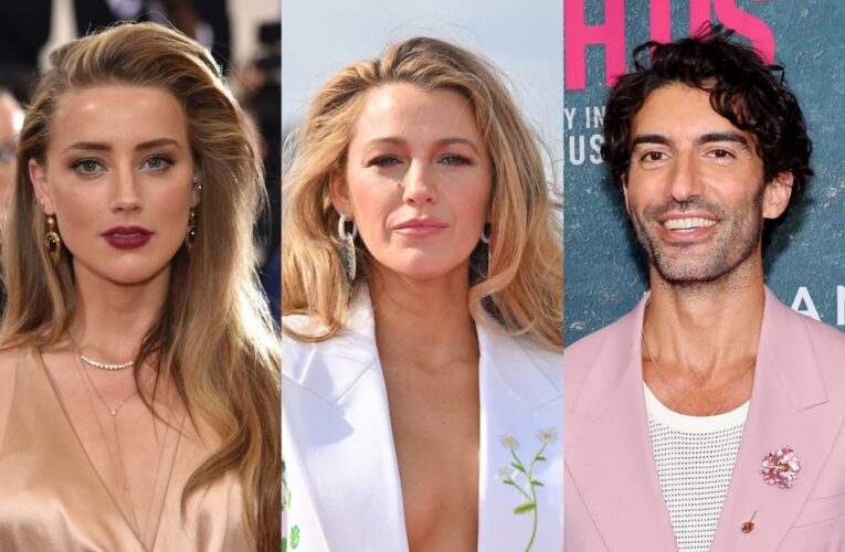 Amber Heard respalda a Blake Lively después de que Justin Baldoni contratara al mismo gerente de crisis de relaciones públicas que Johnny Depp
