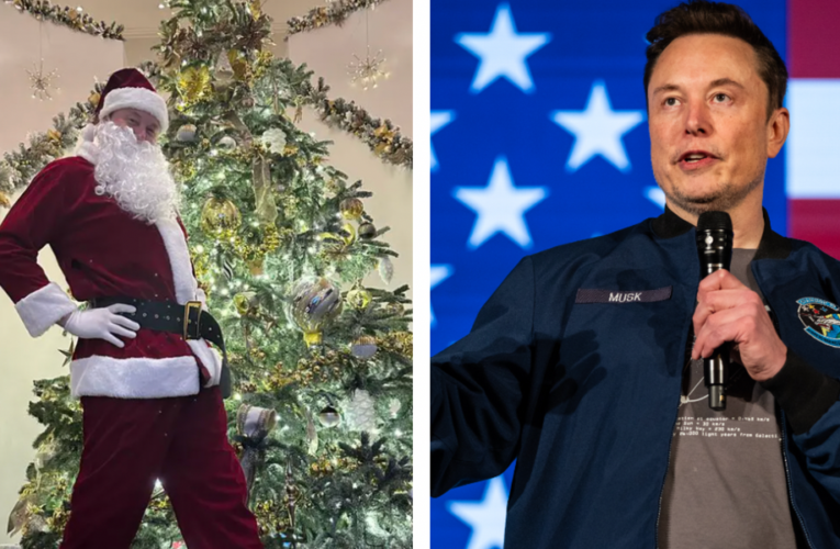 ‘Ozympic Santa’: Elon Musk confirma el uso de drogas para bajar de peso en una extraña publicación festiva