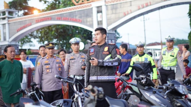 Policía de Lampung Razia Wild Race