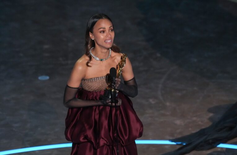 Joe Saldana, la orgullosa hija de inmigrantes ganó a favor de “Oscar” Emilia Pérez “