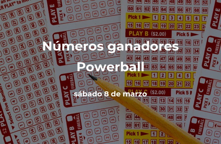 Powerball Live: sábado 8 de marzo de 2025 -Engentes y número ganadores