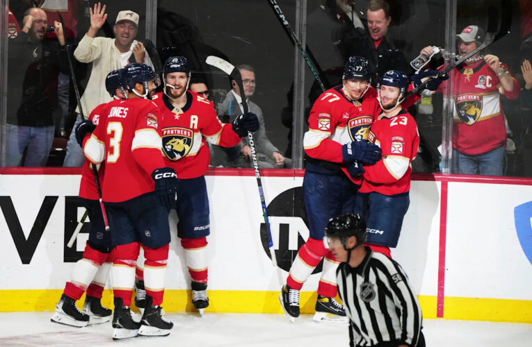 Reinhart de Panther, Mikkola y GroRer están listos para regresar por 5 juegos contra Hurricanes en la final del este