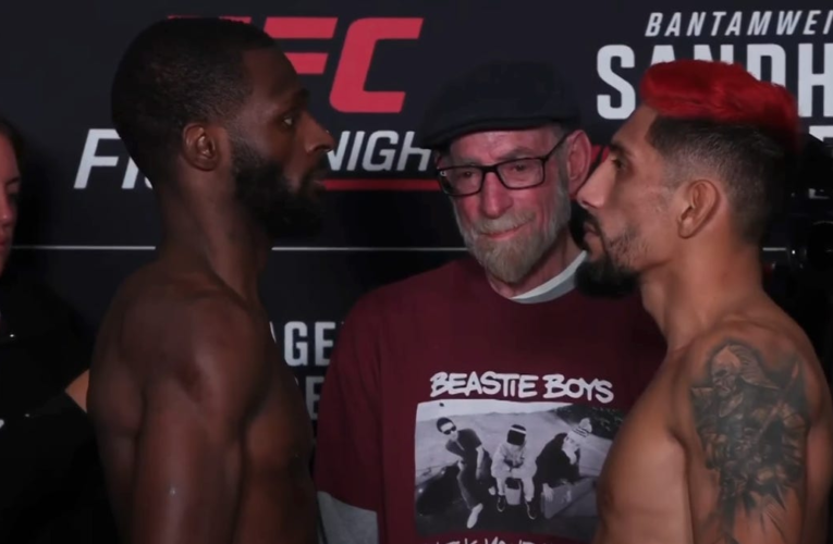Montel Jackson vs. Daniel Marcos Pick, mientras comienza por UFC D Mines