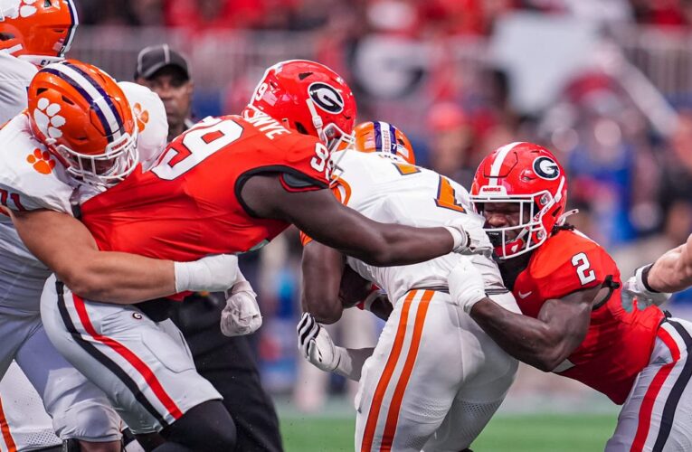 Georgia Bulldogs DL Joseph Jonah-Ajani Tarjeta de jugador
