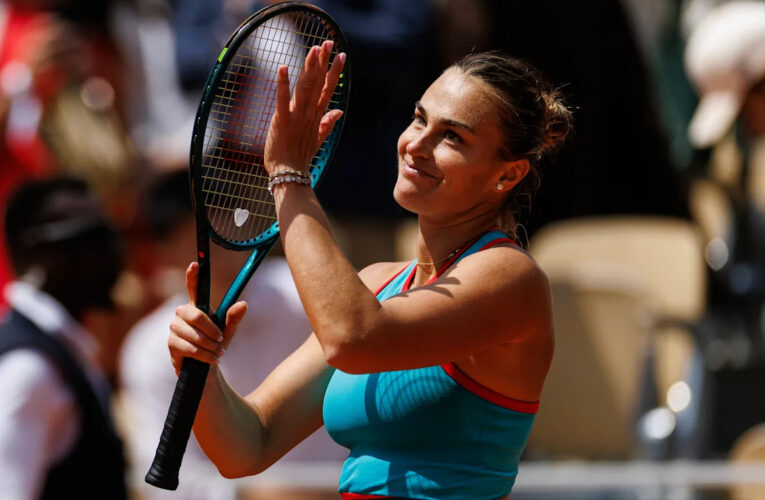 Abierto de Francia 2025: Arya Sabalenka Kinven Zheng ha subido a las semifinales con ganancia