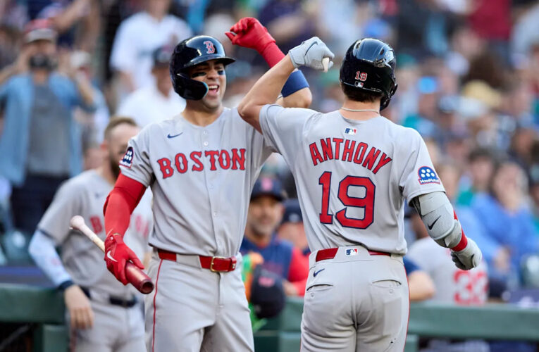 Anthony 1st MLB Home Run y ​​Gellioto 10 Out Red Socks golpean como Marineros en blanco 2-0