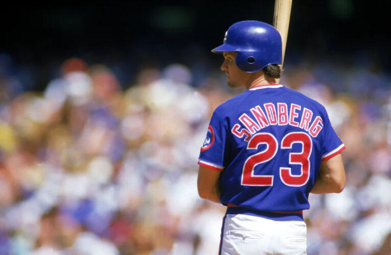 Los jugadores de los Cachorros usarán camisetas azules No.23 en honor a Rhine Sandberg contra Oreols el sábado