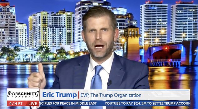 Eric Trump Buno Donald-Melania afirma divorciarse: “Estaban en su armario”