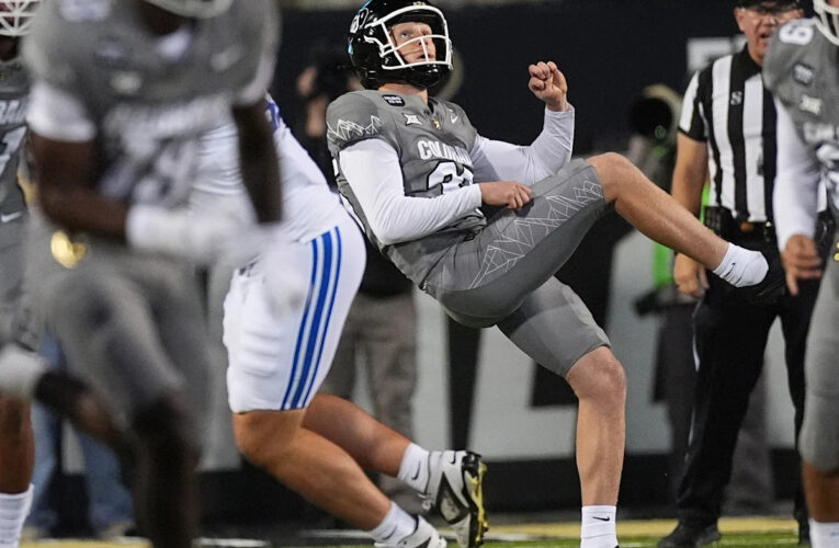 Los pateadores australianos están dejando sus calificaciones con los yugos en auge en la conferencia Big 12