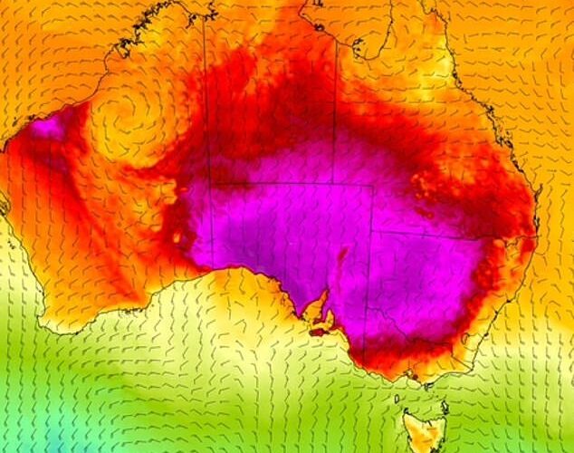 Millones de australianos en alerta máxima mientras el clima extremo golpea varios estados con una ola de calor y un ciclón tropical