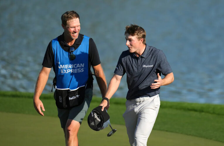 Blades Brown, de 18 años, disparó una ronda histórica de 59; Empatado con Scottie Scheffler en el liderato