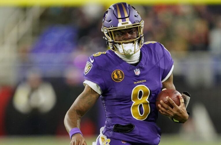 Lamar Jackson de los Ravens anunciado como QB titular contra los Steelers