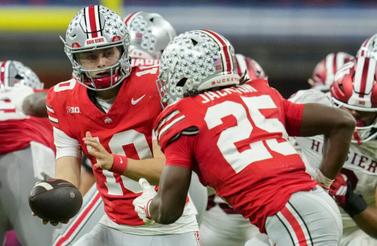 MIRAR: Bo Jackson anota para reducir el déficit de Ohio State a 14-7