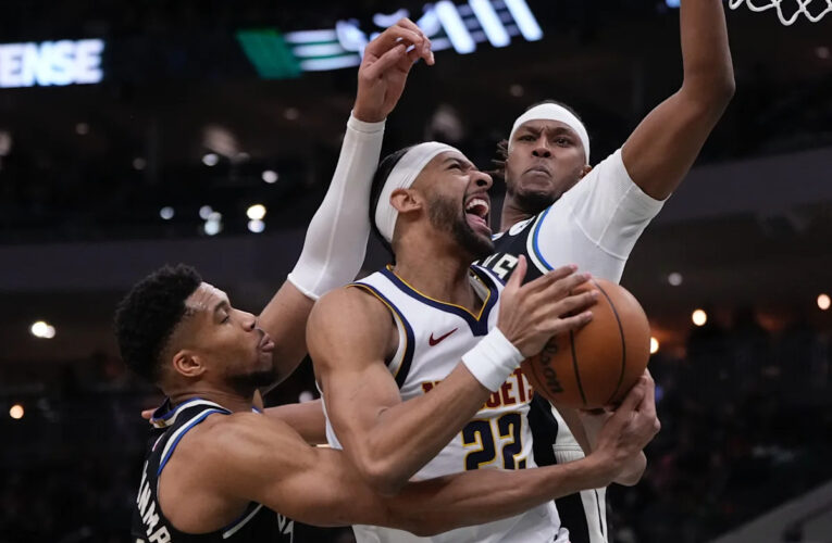 Strother anotó 20 puntos y los escasos Nuggets superaron a los Bucks 102-100.